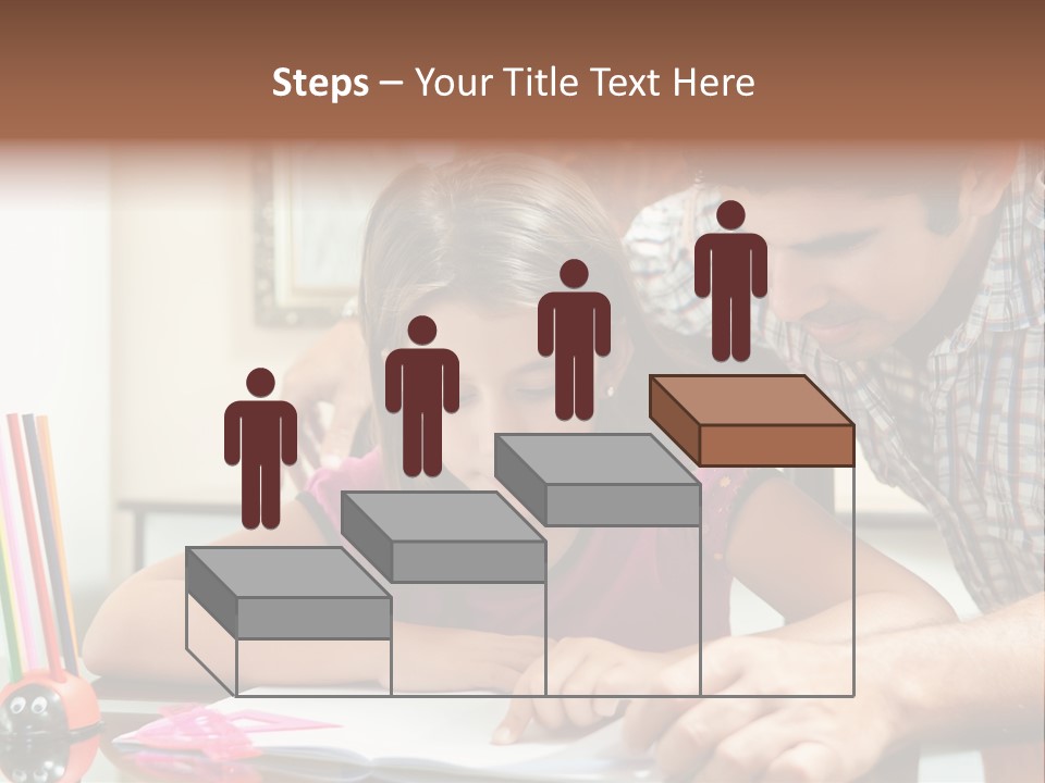 Family Assignment Desk PowerPoint Template