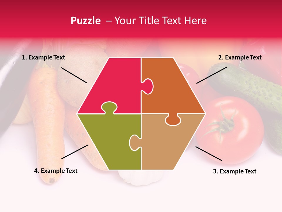 Paprika Cucumber Eggplant PowerPoint Template