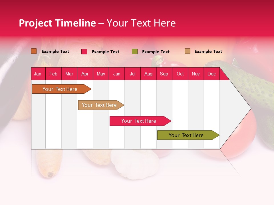 Paprika Cucumber Eggplant PowerPoint Template