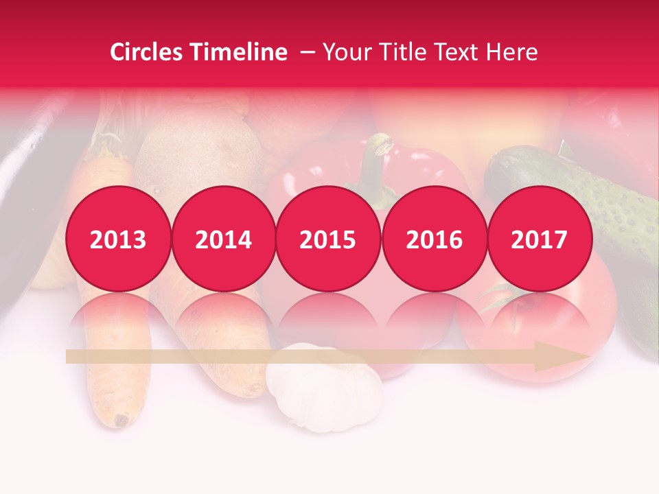 Paprika Cucumber Eggplant PowerPoint Template