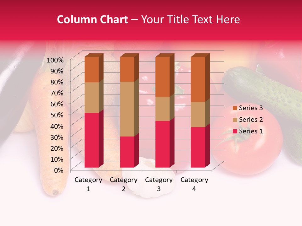 Paprika Cucumber Eggplant PowerPoint Template