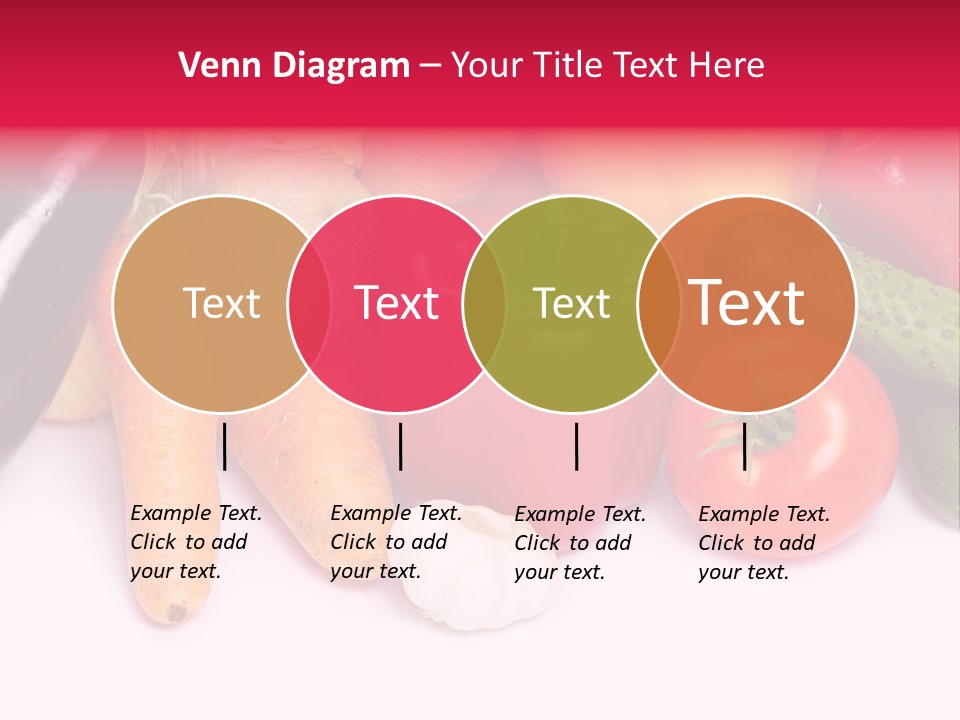 Paprika Cucumber Eggplant PowerPoint Template