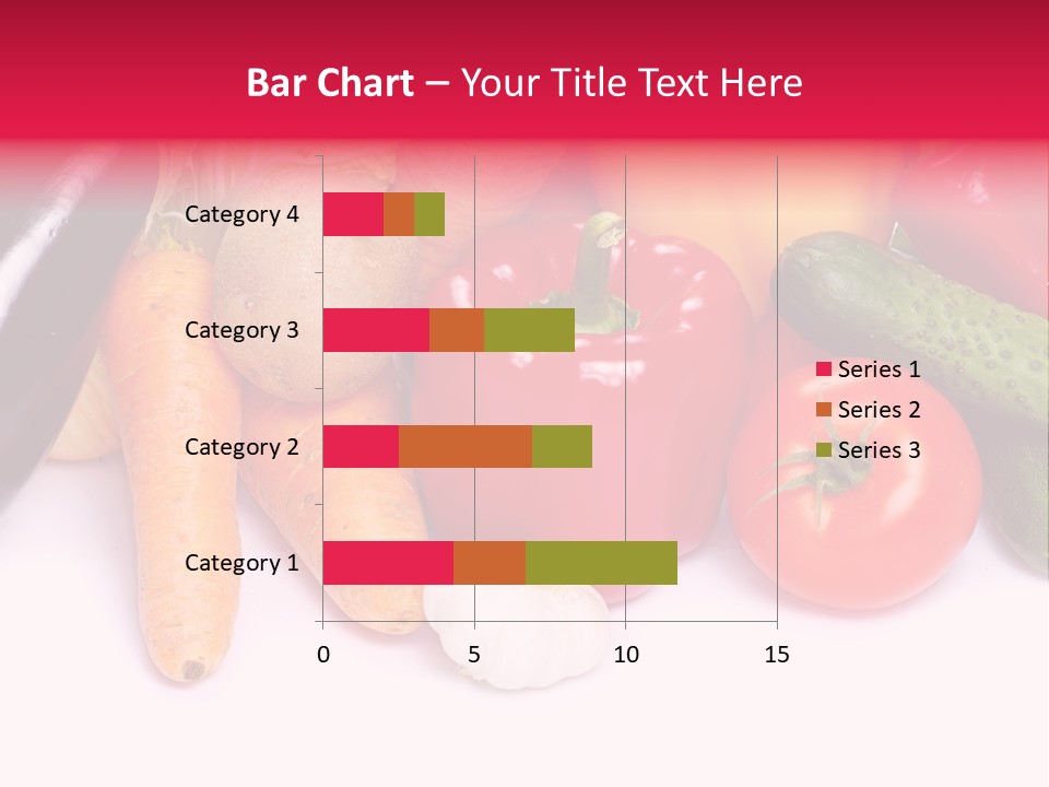 Paprika Cucumber Eggplant PowerPoint Template