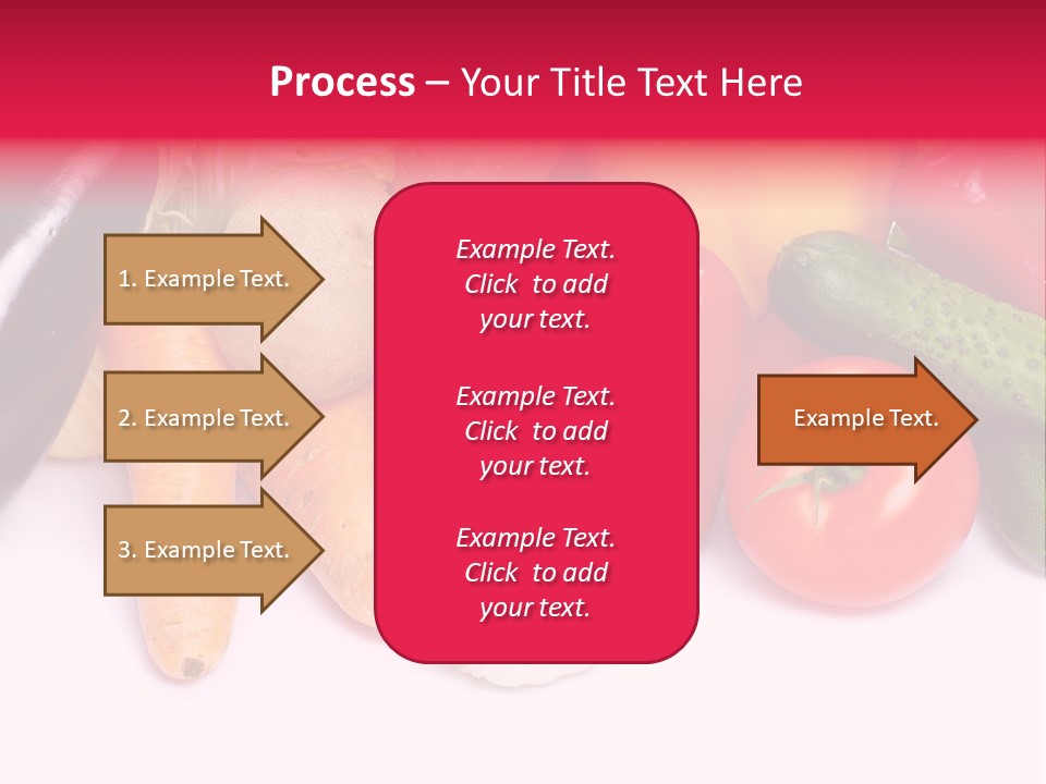 Paprika Cucumber Eggplant PowerPoint Template