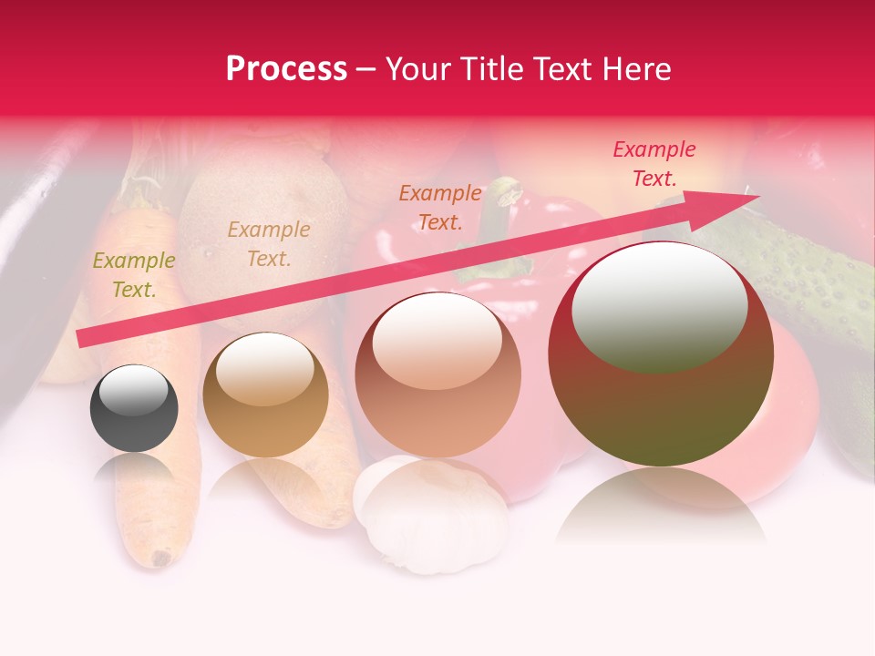 Paprika Cucumber Eggplant PowerPoint Template