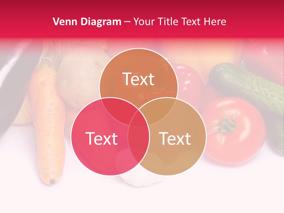 Paprika Cucumber Eggplant PowerPoint Template