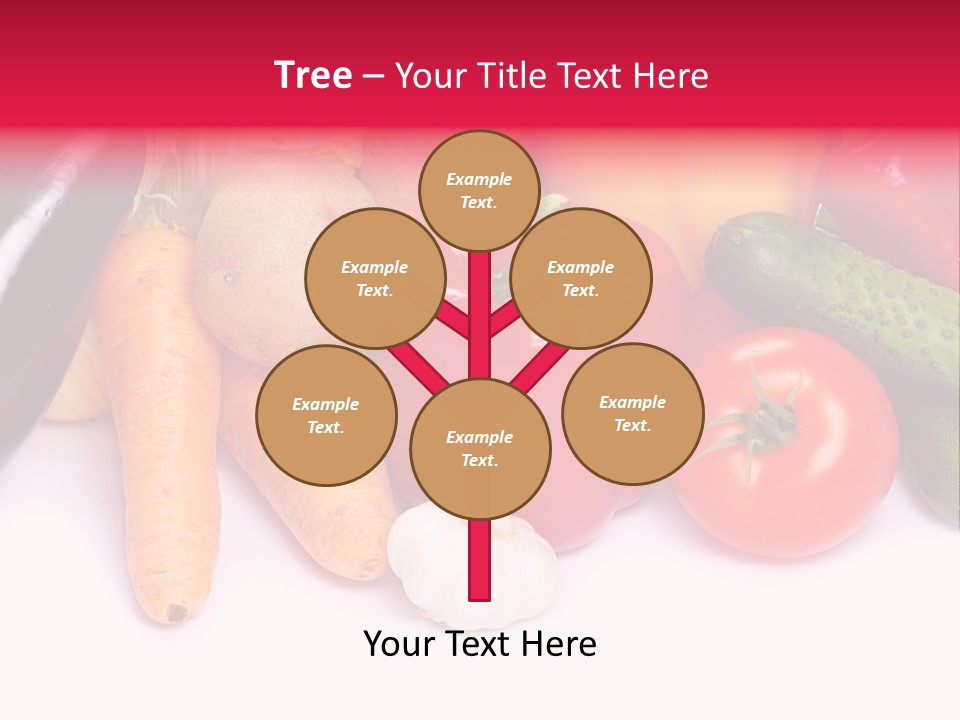 Paprika Cucumber Eggplant PowerPoint Template