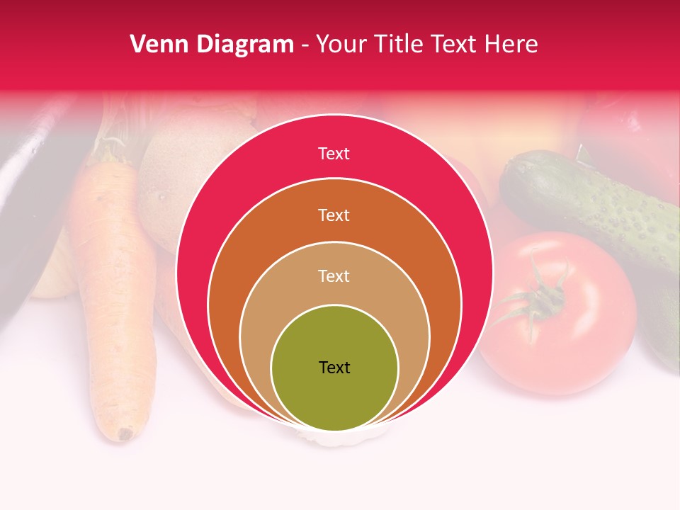 Paprika Cucumber Eggplant PowerPoint Template