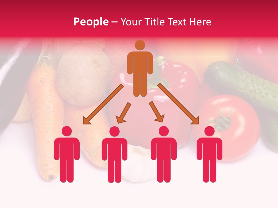 Paprika Cucumber Eggplant PowerPoint Template