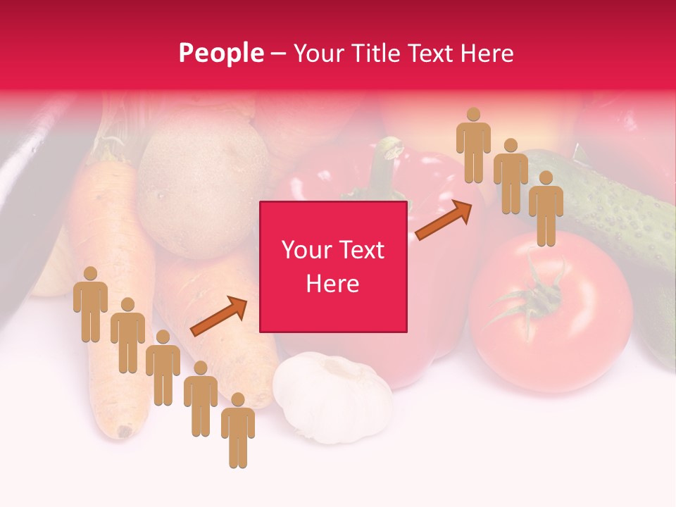Paprika Cucumber Eggplant PowerPoint Template