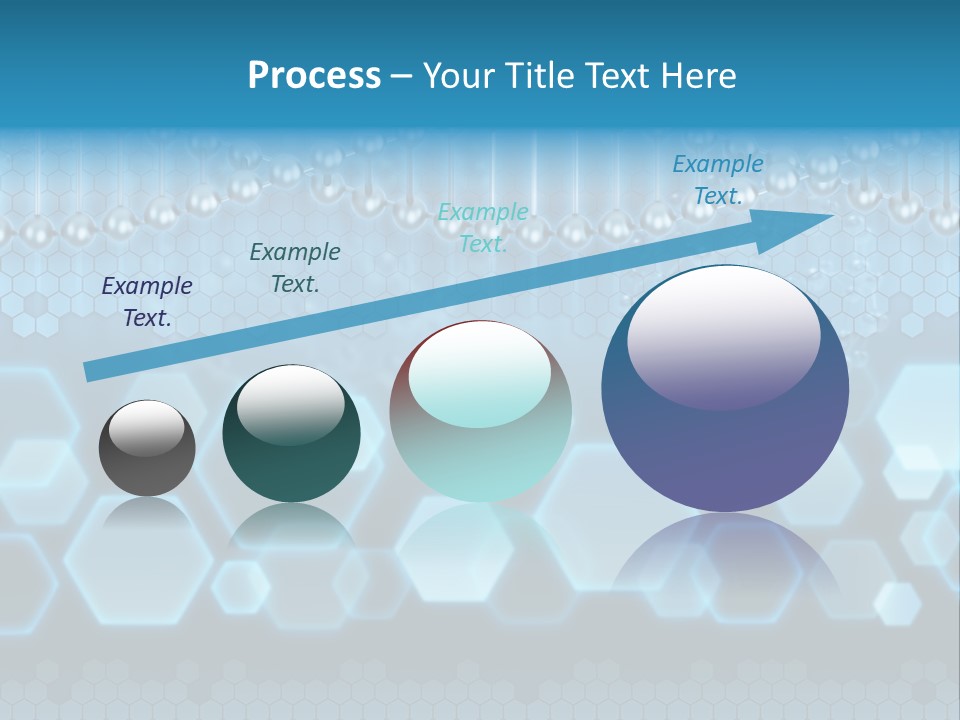A Science Powerpoint Presentation With A Blue Background PowerPoint Template