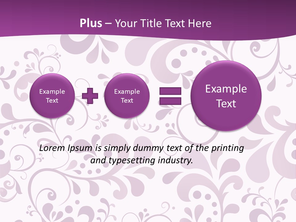 Beetroot Vitamin Arrangement PowerPoint Template