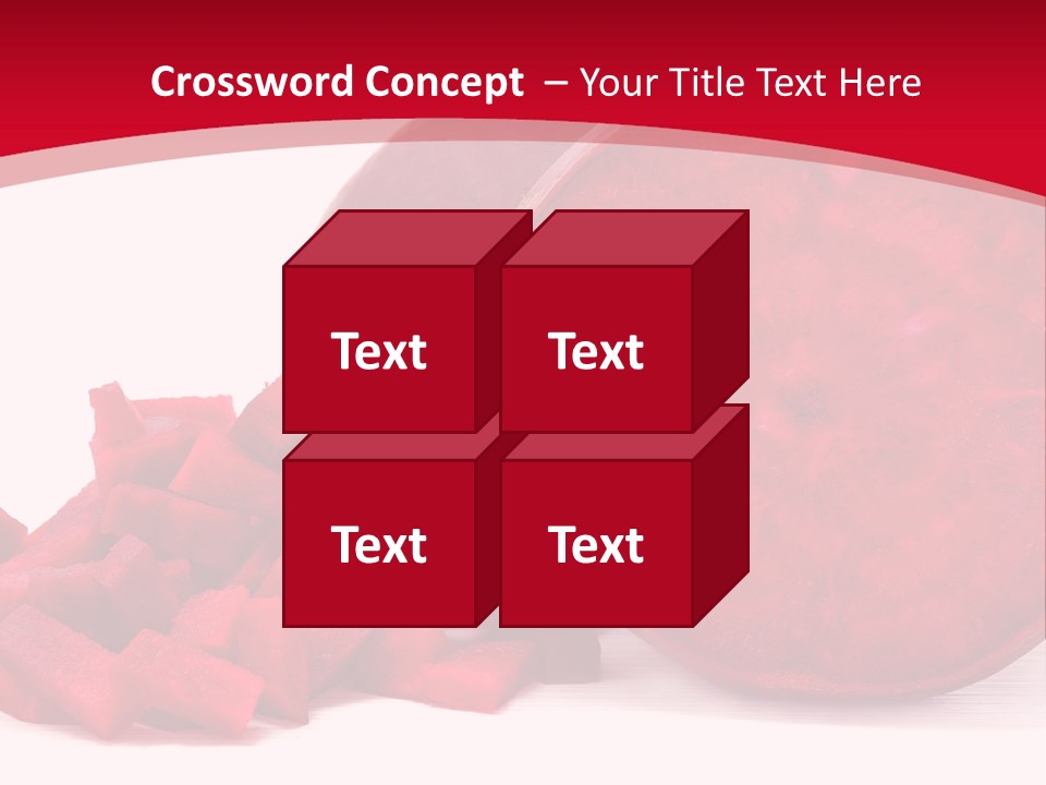 Beetroot Vitamin Arrangement PowerPoint Template