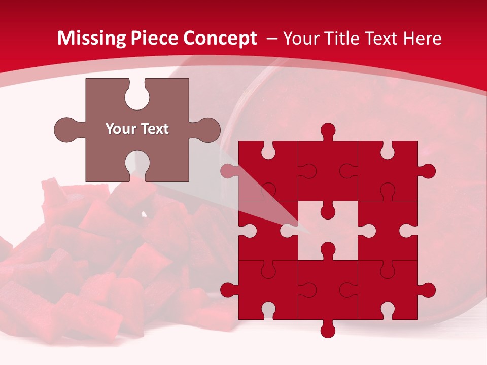 Beetroot Vitamin Arrangement PowerPoint Template