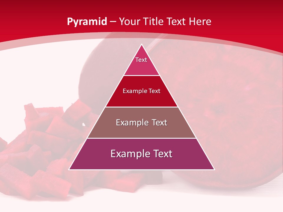 Beetroot Vitamin Arrangement PowerPoint Template