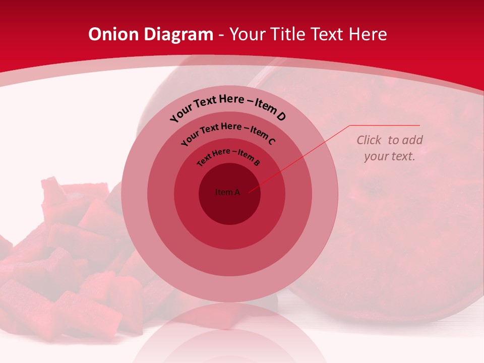 Beetroot Vitamin Arrangement PowerPoint Template