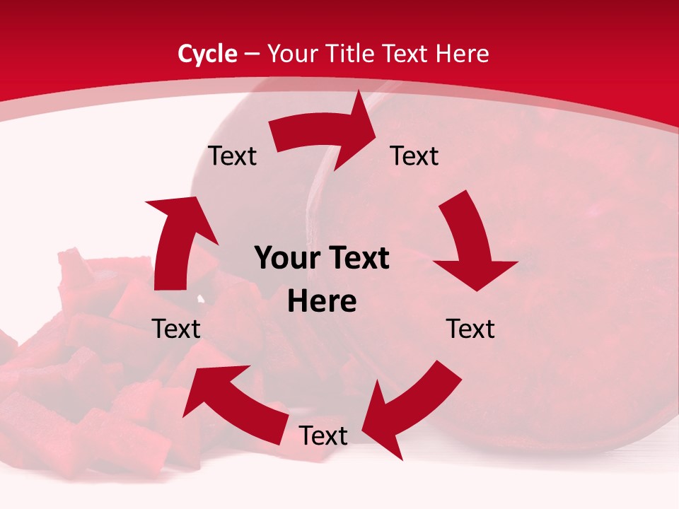 Beetroot Vitamin Arrangement PowerPoint Template