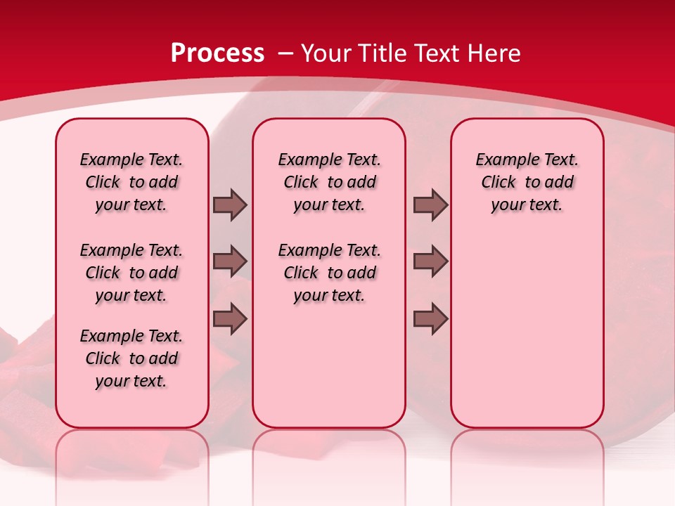 Beetroot Vitamin Arrangement PowerPoint Template