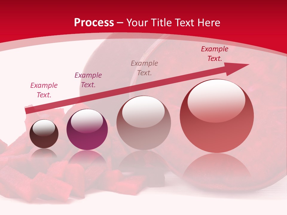 Beetroot Vitamin Arrangement PowerPoint Template
