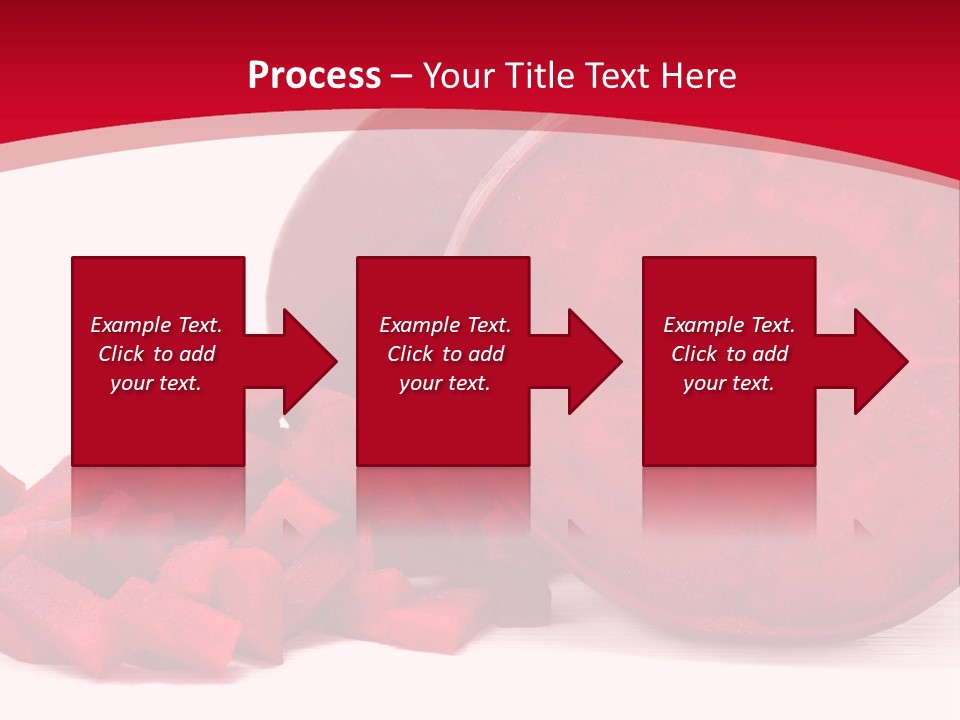 Beetroot Vitamin Arrangement PowerPoint Template