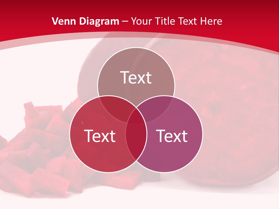 Beetroot Vitamin Arrangement PowerPoint Template