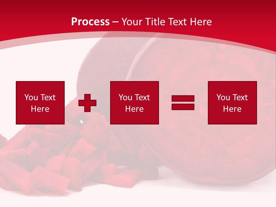 Beetroot Vitamin Arrangement PowerPoint Template