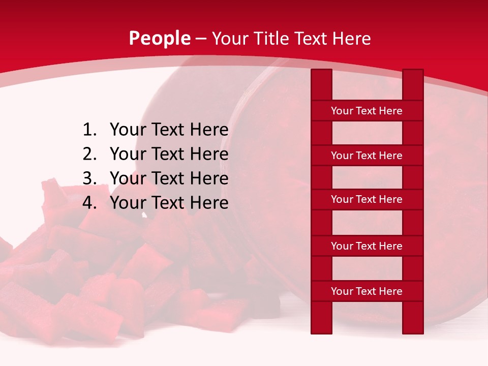 Beetroot Vitamin Arrangement PowerPoint Template