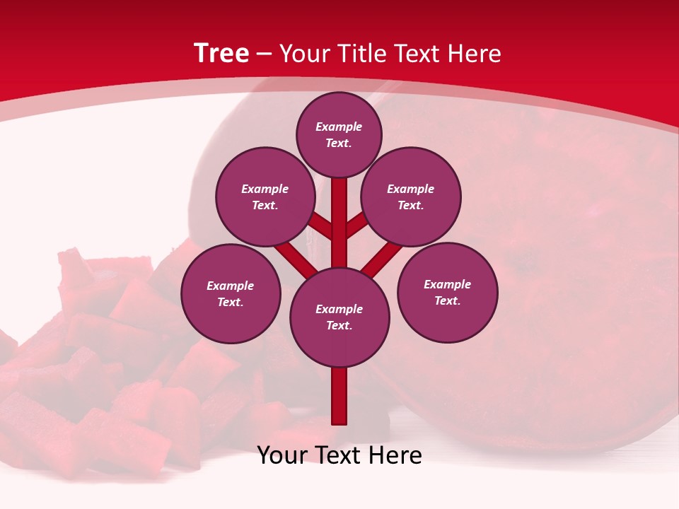 Beetroot Vitamin Arrangement PowerPoint Template