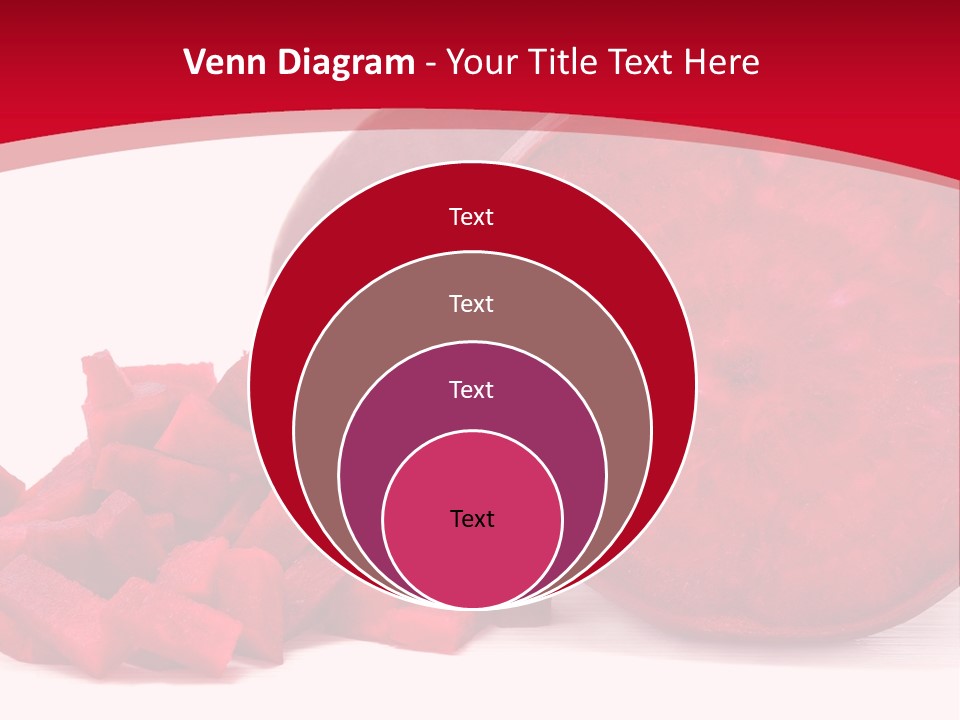 Beetroot Vitamin Arrangement PowerPoint Template