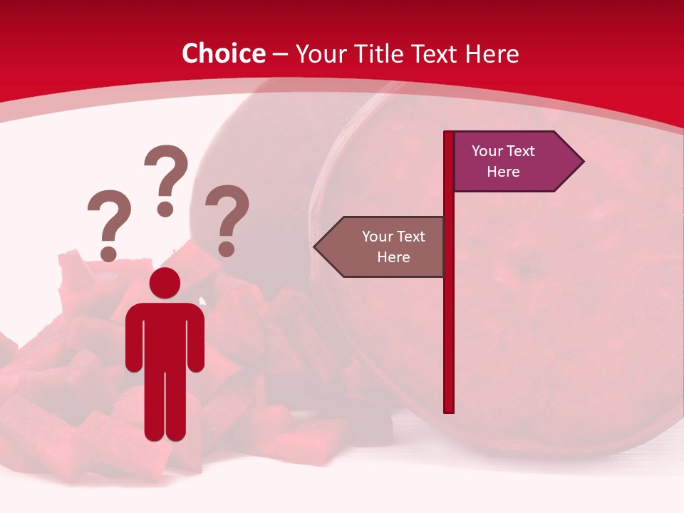 Beetroot Vitamin Arrangement PowerPoint Template