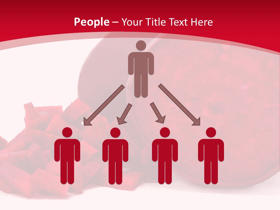 Beetroot Vitamin Arrangement PowerPoint Template