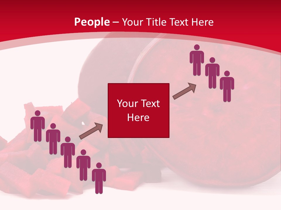 Beetroot Vitamin Arrangement PowerPoint Template