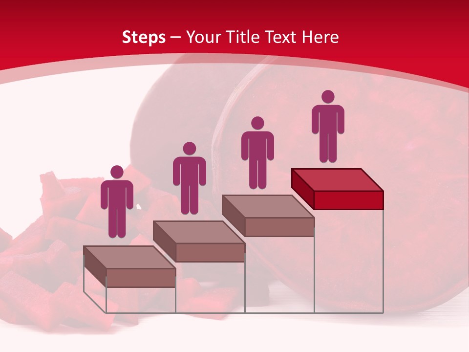 Beetroot Vitamin Arrangement PowerPoint Template