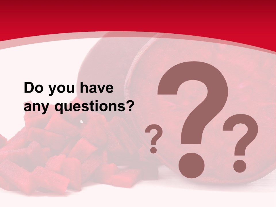 Beetroot Vitamin Arrangement PowerPoint Template