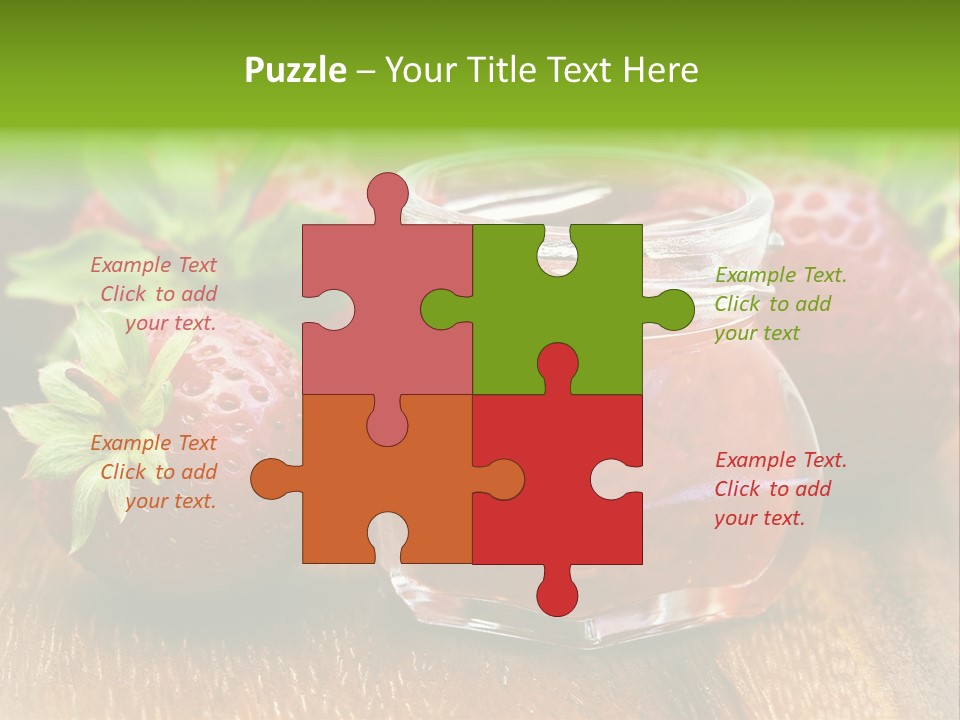 Organic Sweet Breakfast PowerPoint Template