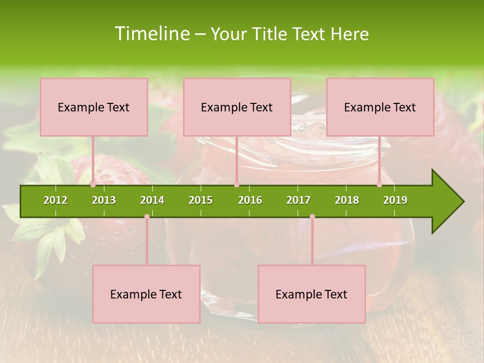 Organic Sweet Breakfast PowerPoint Template