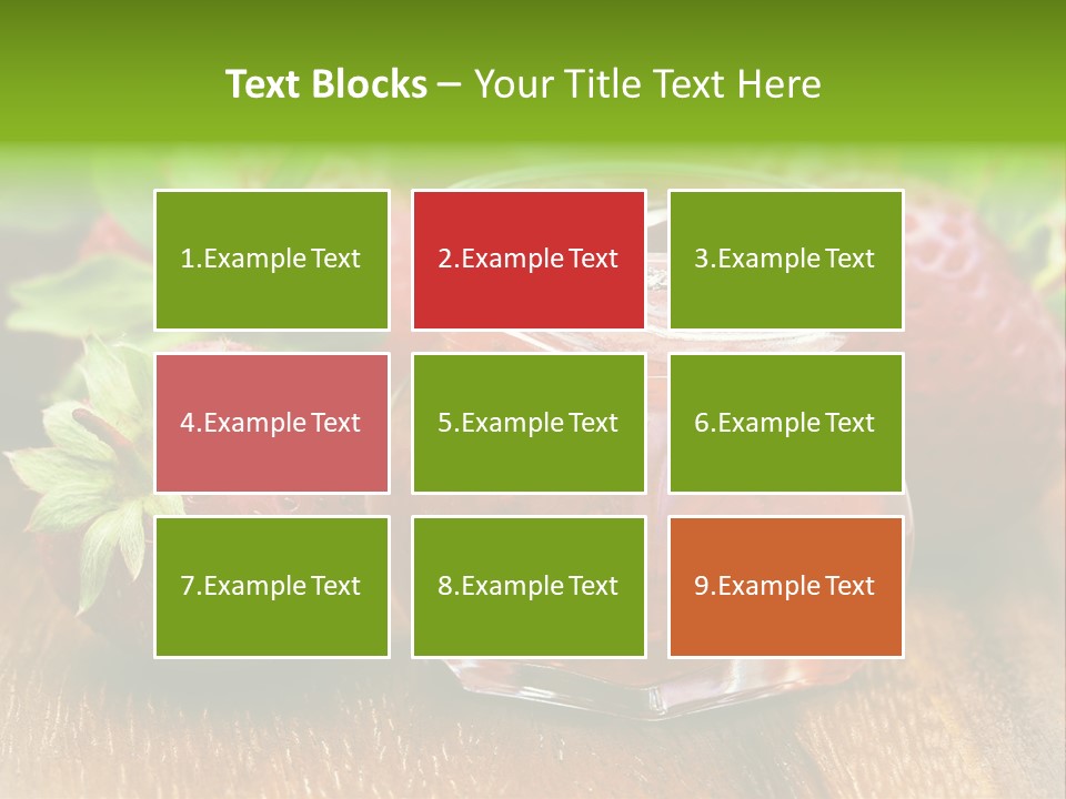 Organic Sweet Breakfast PowerPoint Template