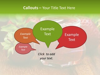 Organic Sweet Breakfast PowerPoint Template