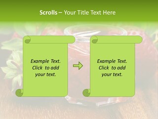 Organic Sweet Breakfast PowerPoint Template