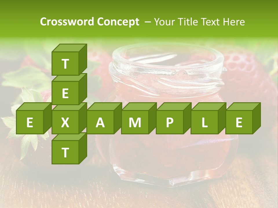 Organic Sweet Breakfast PowerPoint Template