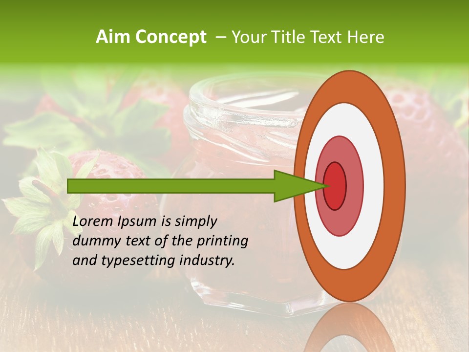 Organic Sweet Breakfast PowerPoint Template