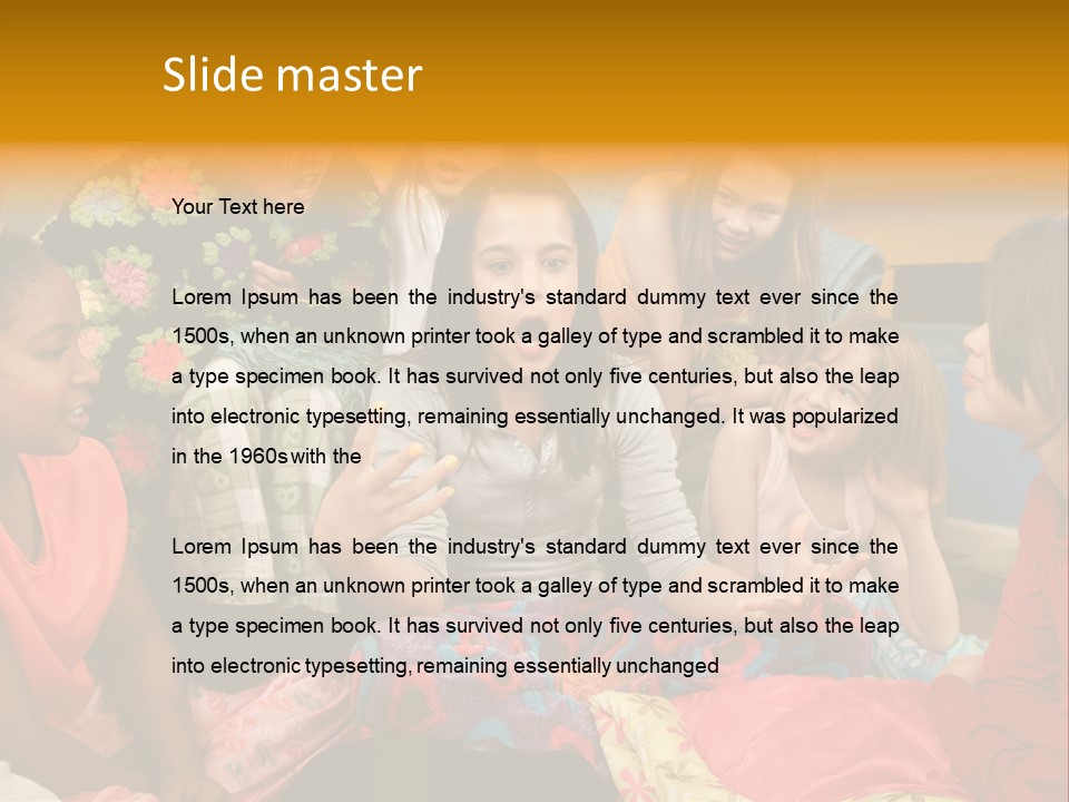 Sand Intelligent Fraternal PowerPoint Template