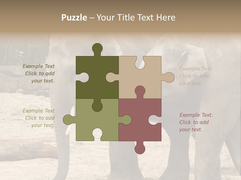 Sand Intelligent Fraternal PowerPoint Template