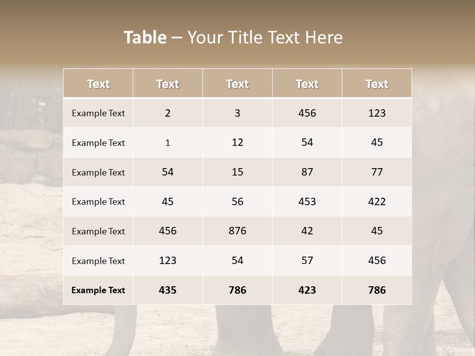 Sand Intelligent Fraternal PowerPoint Template