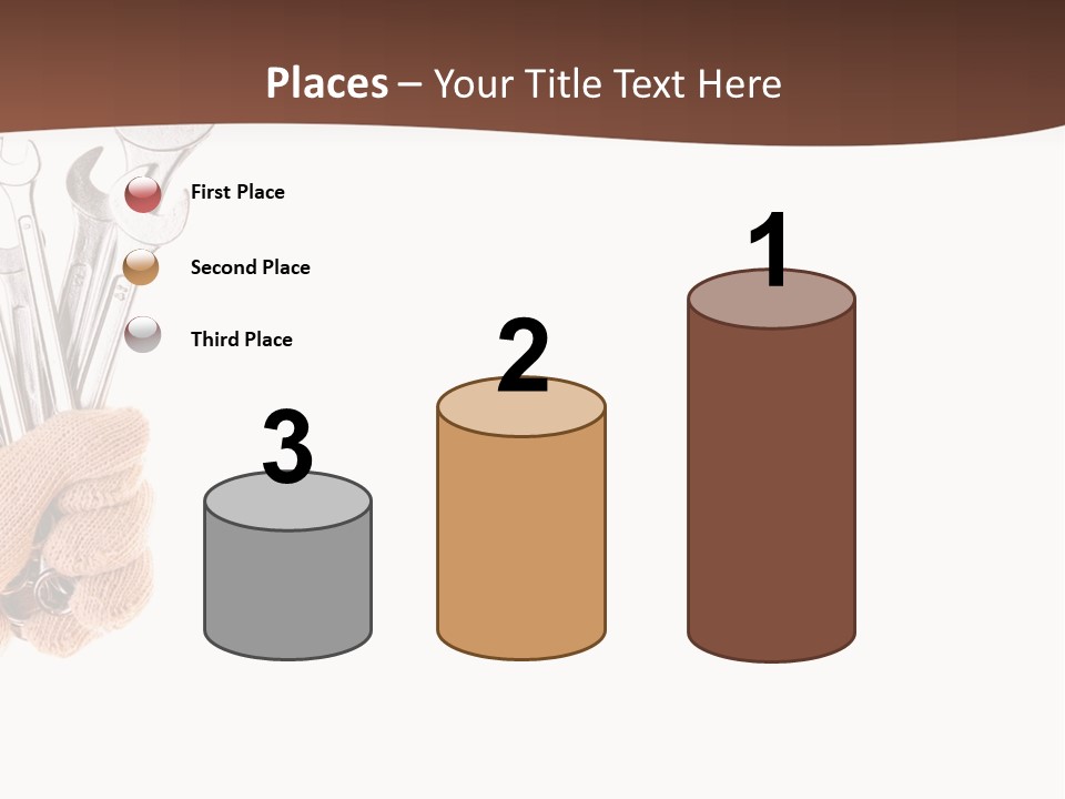 Equipment Spanner Service PowerPoint Template