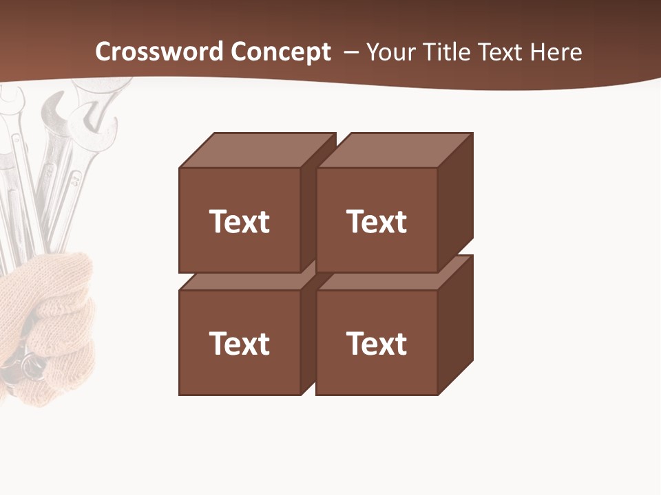 Equipment Spanner Service PowerPoint Template
