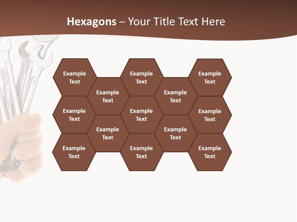 Equipment Spanner Service PowerPoint Template