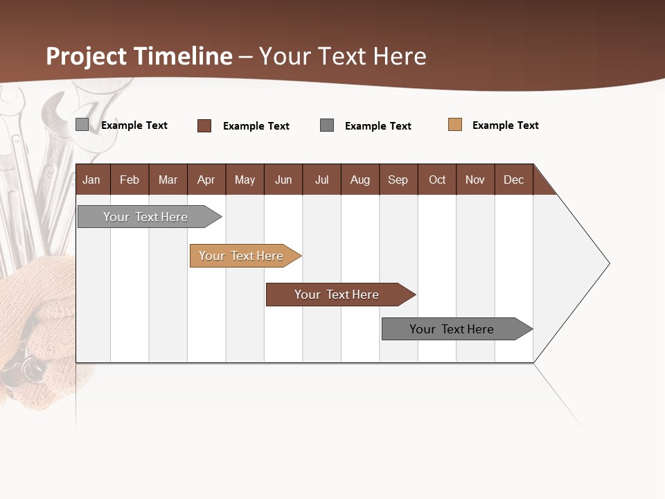 Equipment Spanner Service PowerPoint Template