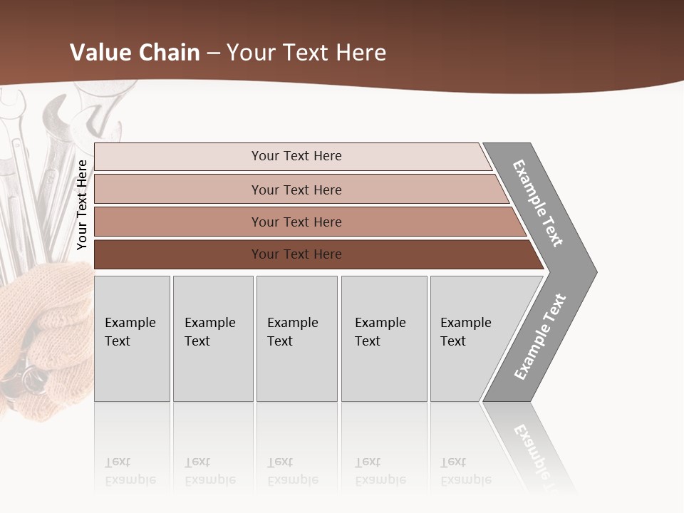 Equipment Spanner Service PowerPoint Template