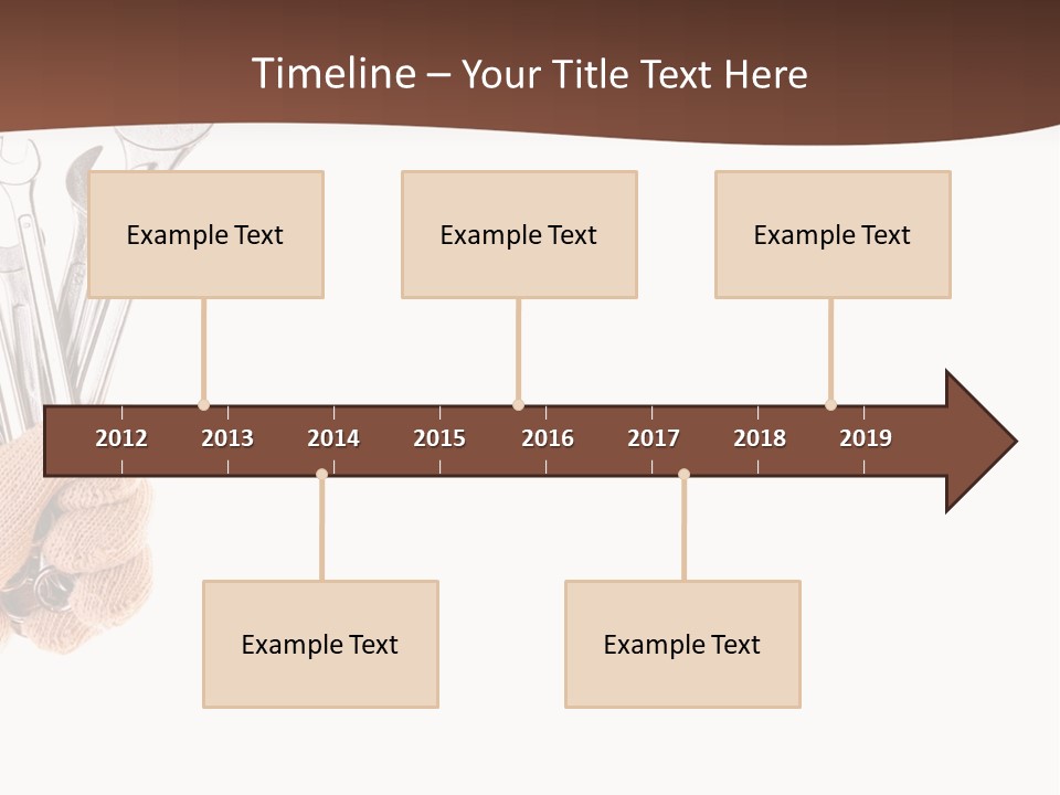 Equipment Spanner Service PowerPoint Template